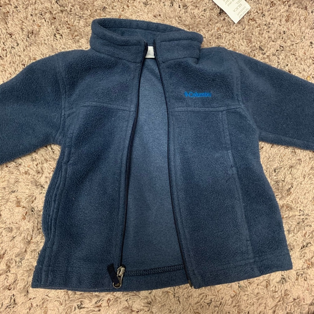 Navy blue Columbia fleece